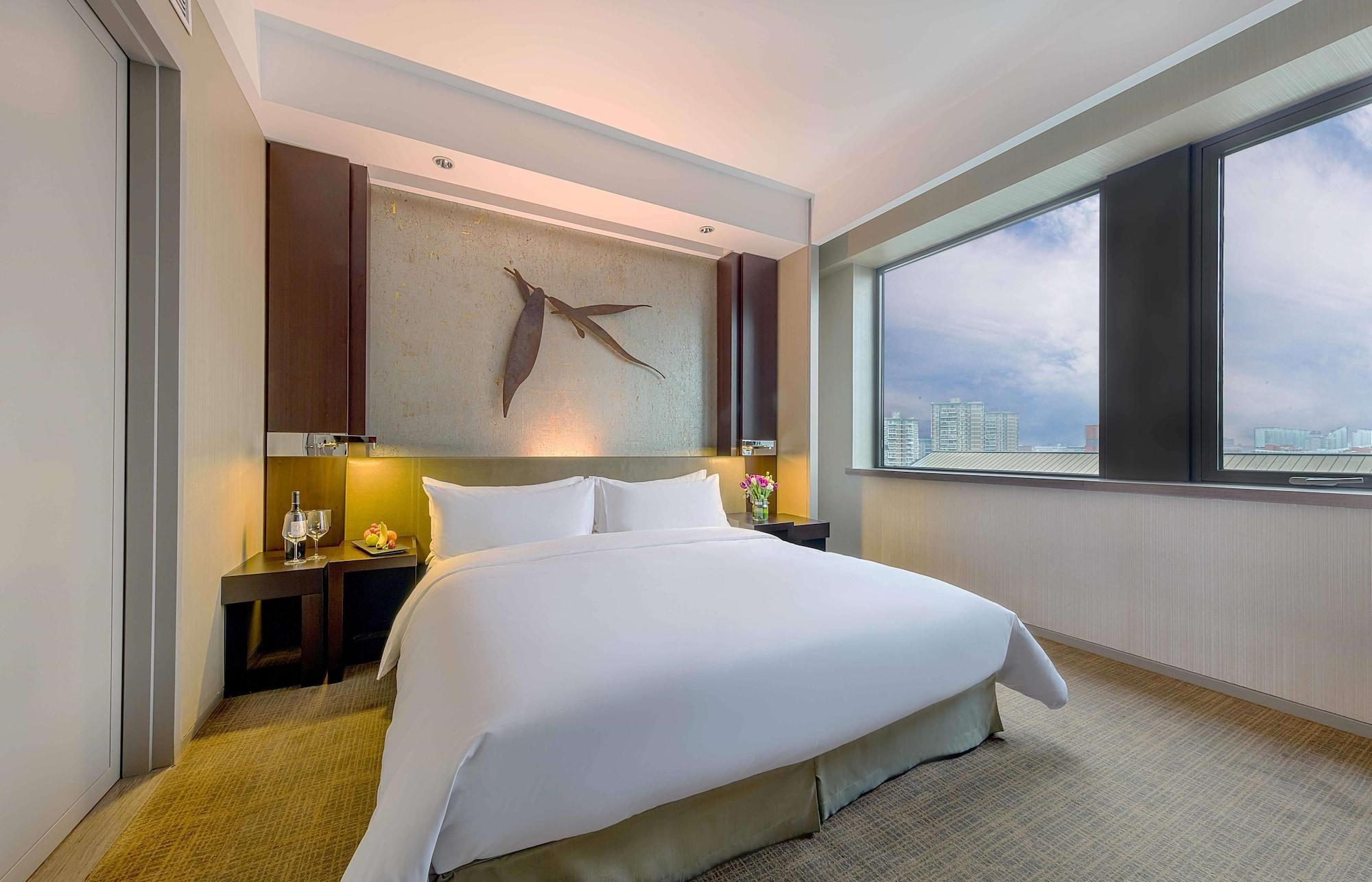 Shanghai Zhangjiang Parkyard Hotel - Free Shuttle Bus From The New International Expo Center During The Exhibition Exteriör bild