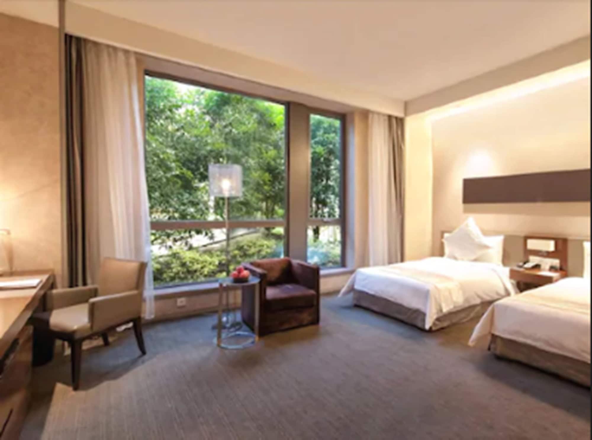 Shanghai Zhangjiang Parkyard Hotel - Free Shuttle Bus From The New International Expo Center During The Exhibition Exteriör bild